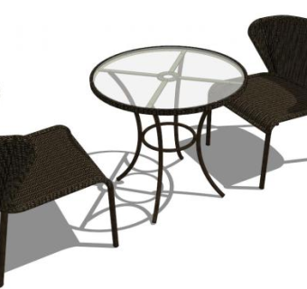 咖啡厅椅子su模型下载_sketchup草图大师SKP模型