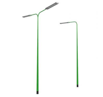 高杆花型路灯su模型下载_sketchup草图大师SKP模型