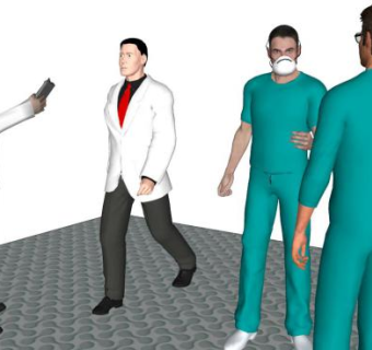 医生su模型下载_sketchup草图大师SKP模型