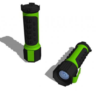 电筒su模型下载_sketchup草图大师SKP模型