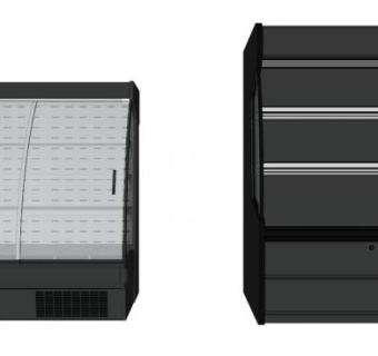 保鲜柜su模型下载_sketchup草图大师SKP模型