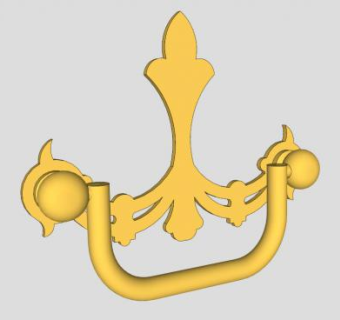 衣柜拉手su模型下载_sketchup草图大师SKP模型