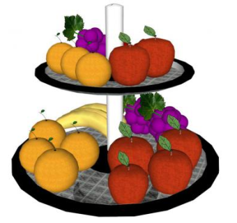 水果堆su模型下载_sketchup草图大师SKP模型