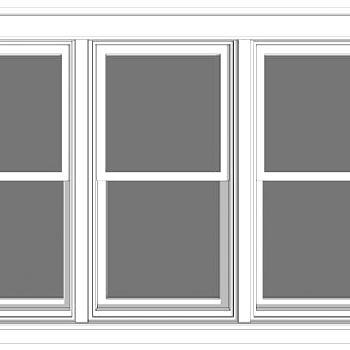 窗子的su模型下载_sketchup草图大师SKP模型