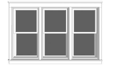 窗子的su模型下载_sketchup草图大师SKP模型