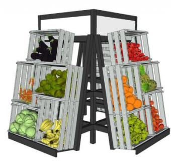 农产品su模型下载_sketchup草图大师SKP模型