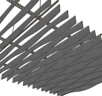 天花吊顶su模型下载_sketchup草图大师SKP模型