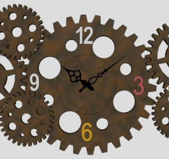 齿轮景观su模型下载_sketchup草图大师SKP模型