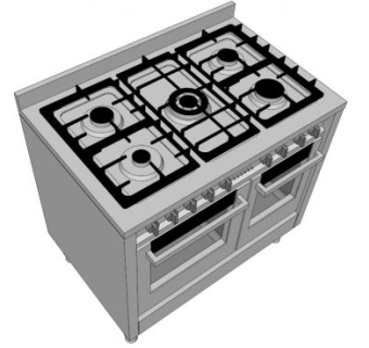 炉灶su模型下载_sketchup草图大师SKP模型