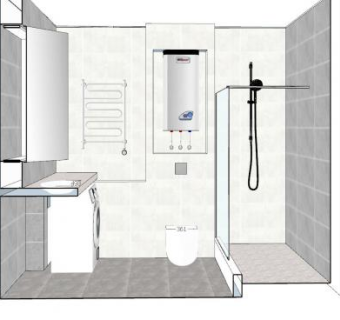 简约风卫浴SU模型下载_sketchup草图大师SKP模型