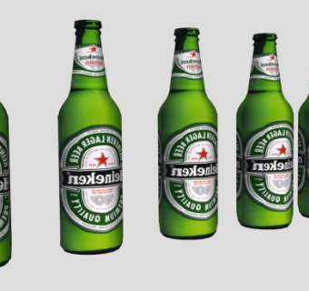 各种酒瓶啤酒su模型下载_sketchup草图大师SKP模型
