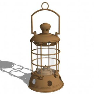 油灯su模型下载_sketchup草图大师SKP模型