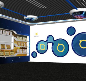 创意科技展厅SU模型下载_sketchup草图大师SKP模型