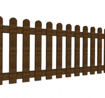 原生态栏杆su模型下载_sketchup草图大师SKP模型