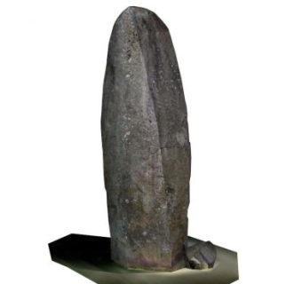 景观竖立石头su模型下载_sketchup草图大师SKP模型