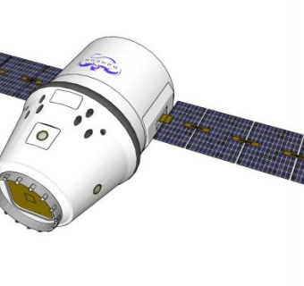 无人卫星人造卫星的SKP模型设计_su模型下载 草图大师模型_SKP模型
