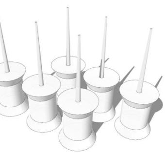 钉子su模型下载_sketchup草图大师SKP模型