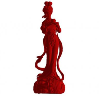 七仙女雕塑su模型下载_sketchup草图大师SKP模型