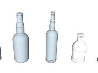各种<em>酒瓶</em>su模型下载_sketchup草图大师SKP模型