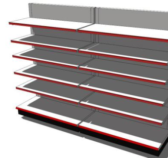 门型展架su模型下载_sketchup草图大师SKP模型