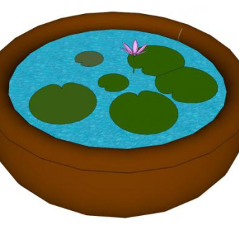 陶缸su模型下载_sketchup草图大师SKP模型