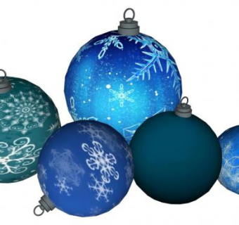 圣诞球su模型下载_sketchup草图大师SKP模型