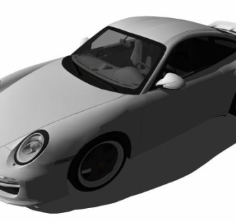 保时捷su模型下载_sketchup草图大师SKP模型