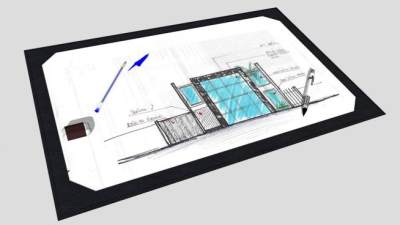 设计图su模型下载_sketchup草图大师SKP模型