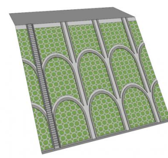 挡墙su模型下载_sketchup草图大师SKP模型