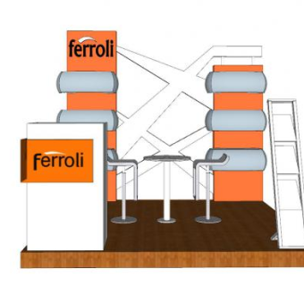 现代热水器专卖店SU模型下载_sketchup草图大师SKP模型