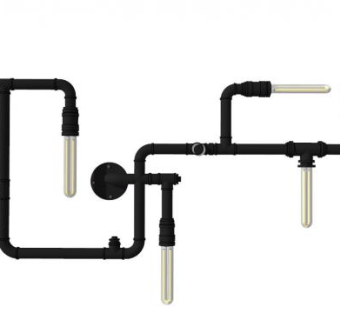 工业风壁灯su模型下载_sketchup草图大师SKP模型