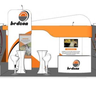 现代保健品展厅SU模型下载_sketchup草图大师SKP模型