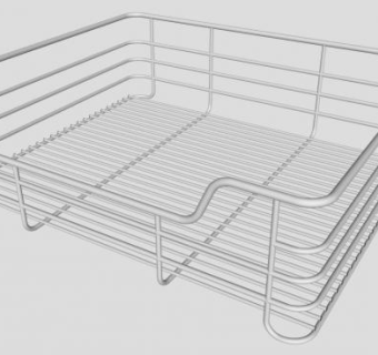 厨房拉篮SU模型下载_sketchup草图大师SKP模型