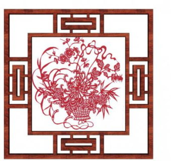 新中式窗花构件su模型下载_sketchup草图大师SKP模型