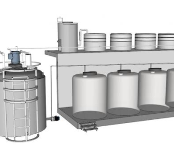 工业管道su模型下载_sketchup草图大师SKP模型