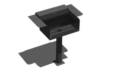 烤架su模型下载_sketchup草图大师SKP模型