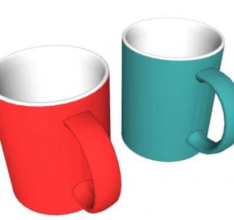 瓷杯su模型下载_sketchup草图大师SKP模型