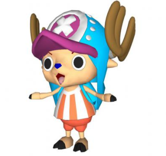 海贼王人物su模型下载_sketchup草图大师SKP模型