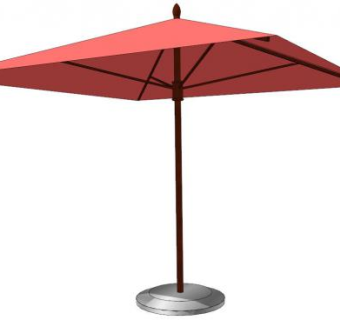 新中式遮阳伞su模型下载_sketchup草图大师SKP模型