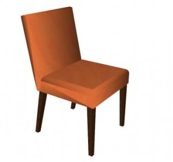 现代餐椅su模型下载_sketchup草图大师SKP模型