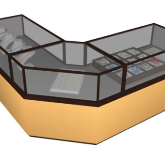 首饰展柜su模型下载_sketchup草图大师SKP模型