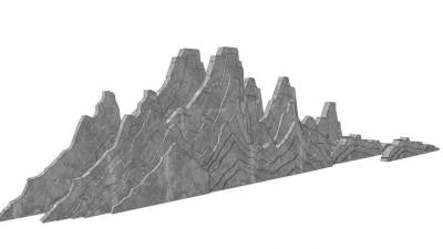 片石景墙su模型下载_sketchup草图大师SKP模型