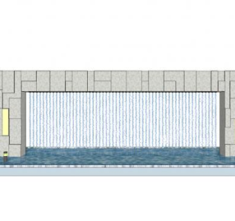 水景su模型下载_sketchup草图大师SKP模型