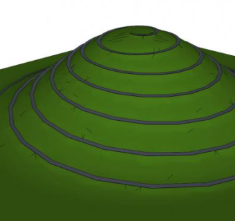 中国地形su模型下载_sketchup草图大师SKP模型