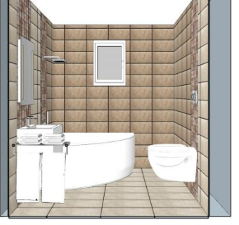 古典家装卫浴设计SU模型下载_sketchup草图大师SKP模型