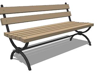 常用休闲室外座椅su模型下载_sketchup草图大师SKP模型