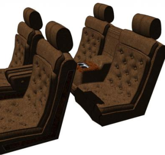 汽车座椅su模型下载_sketchup草图大师SKP模型