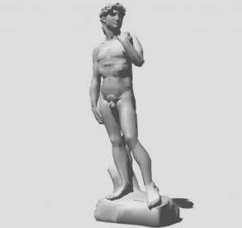 历史人物雕像su模型下载_sketchup草图大师SKP模型