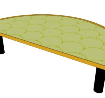 半圆花架su模型下载_sketchup草图大师SKP模型