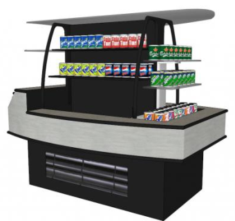 饮料柜su模型下载_sketchup草图大师SKP模型